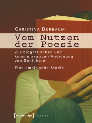 cover image of Vom Nutzen der Poesie
